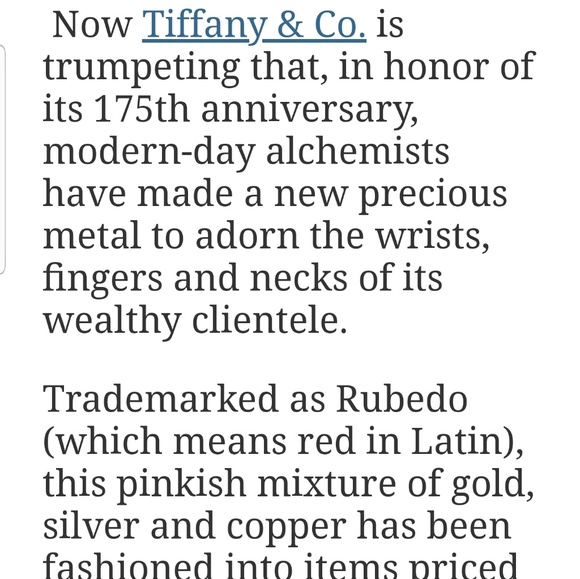 none Jewelry - What is RUBEDO?